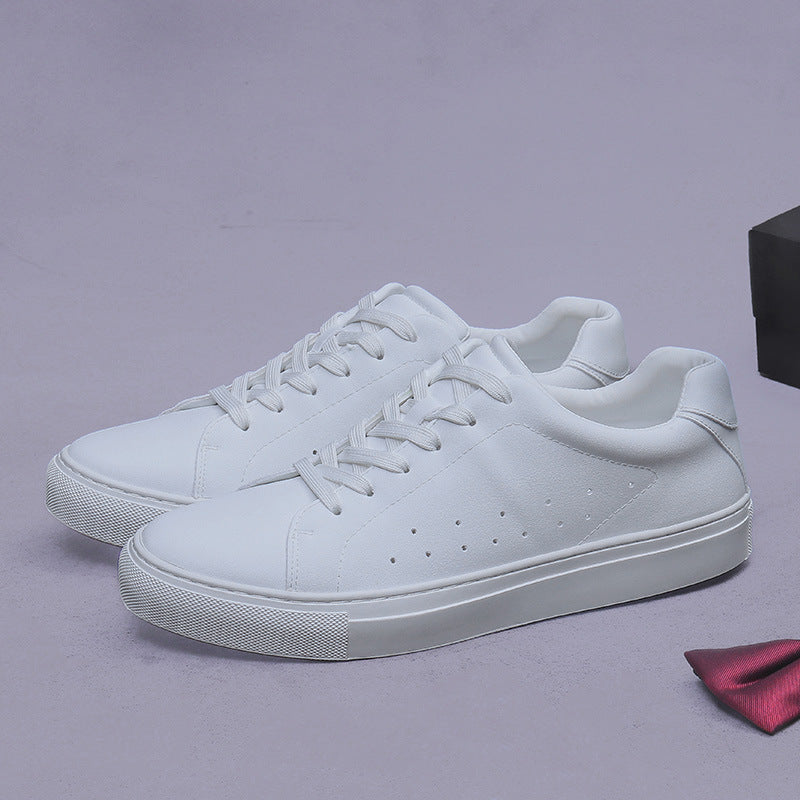 Couple Style Men's and Women's Sports Casual Shoes Men's Sneakers Student White Shoes Spring Summer Versatile Campus Style Sneakers XHC2506-1
