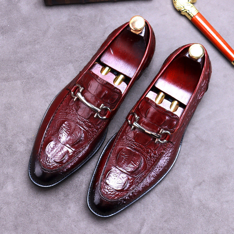 Men's Shoes Business Casual Men's Leather Shoes Autumn formal shoes89091