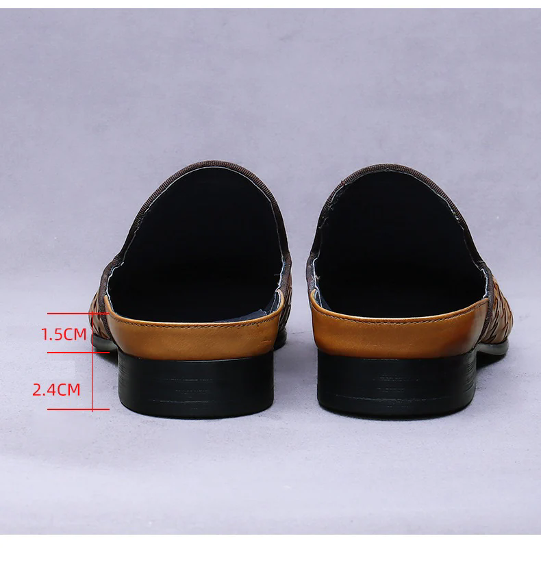 Summer Breathable Backless Slides Lazy Casual Sandals 65162