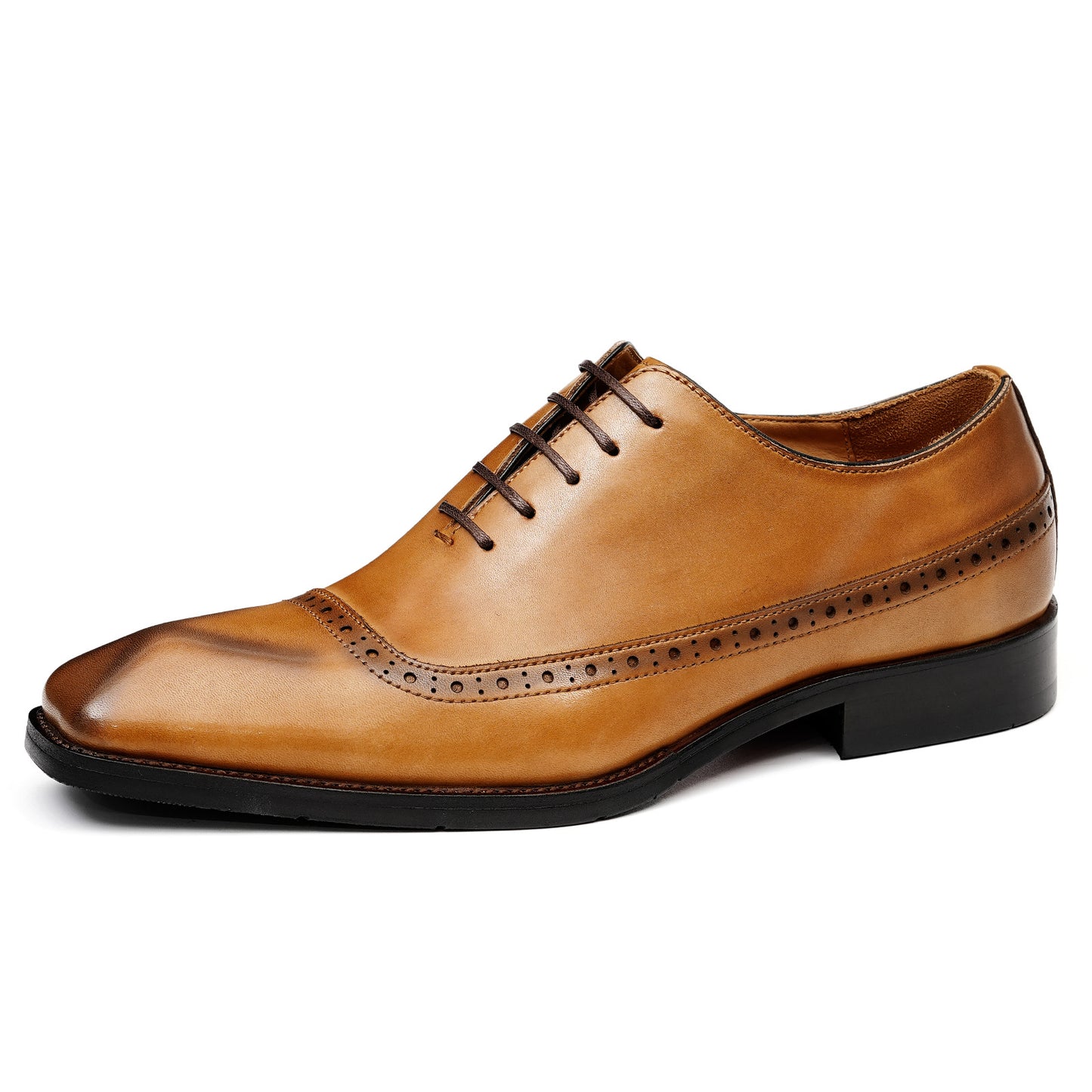 Chaussures en cuir pour hommes en cuir véritable style anglais Brogue Business Formal Wear Oxford Shoes hommes shoe68878