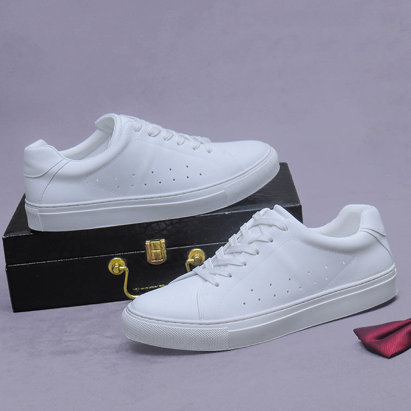Couple Style Men's and Women's Sports Casual Shoes Men's Sneakers Student White Shoes Spring Summer Versatile Campus Style Sneakers XHC2506-1