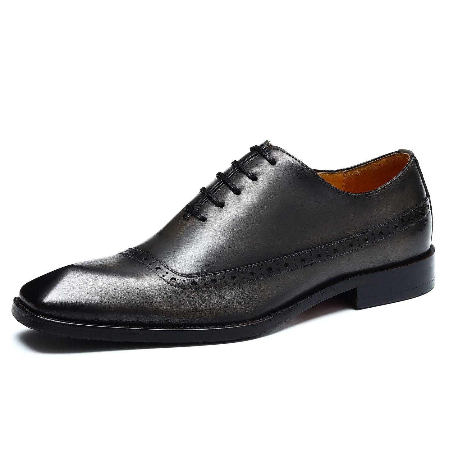 Chaussures en cuir pour hommes en cuir véritable style anglais Brogue Business Formal Wear Oxford Shoes hommes shoe68878