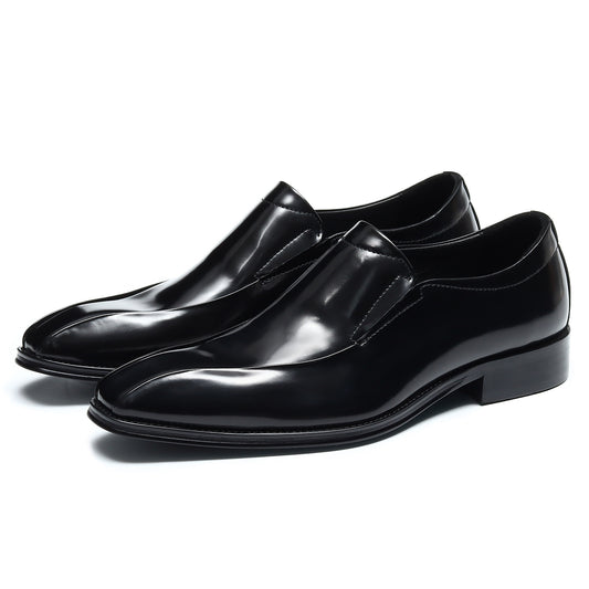Chaussures d'affaires britanniques en cuir Chaussures de marié pour hommes Chaussures Oxford pointues en cuir véritable Chaussures pour hommes faites à la main 23666