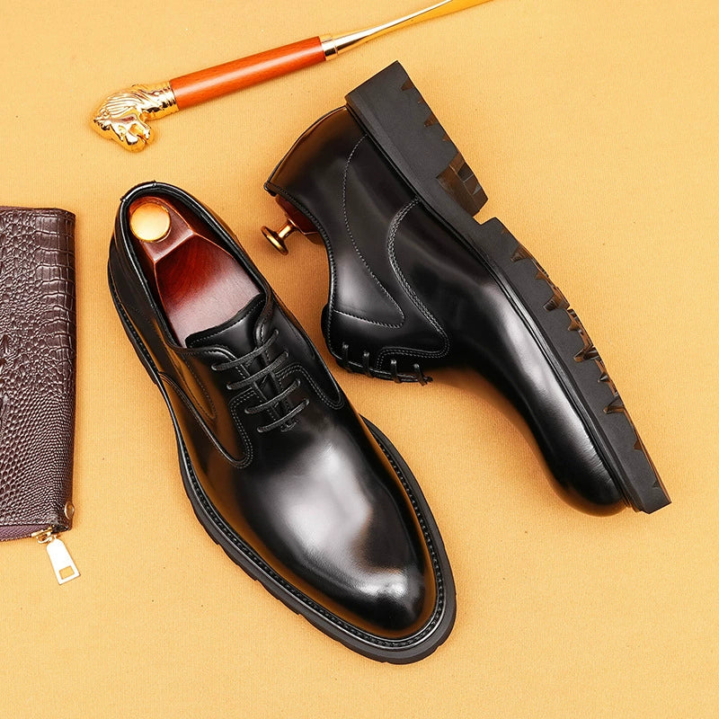 Genuine Leather Business Formal Shoes for Young Professionals 96125