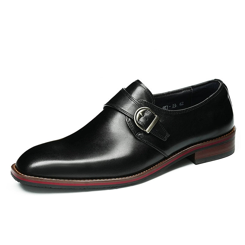 Premium British Style Buckle Dress Shoes 65173