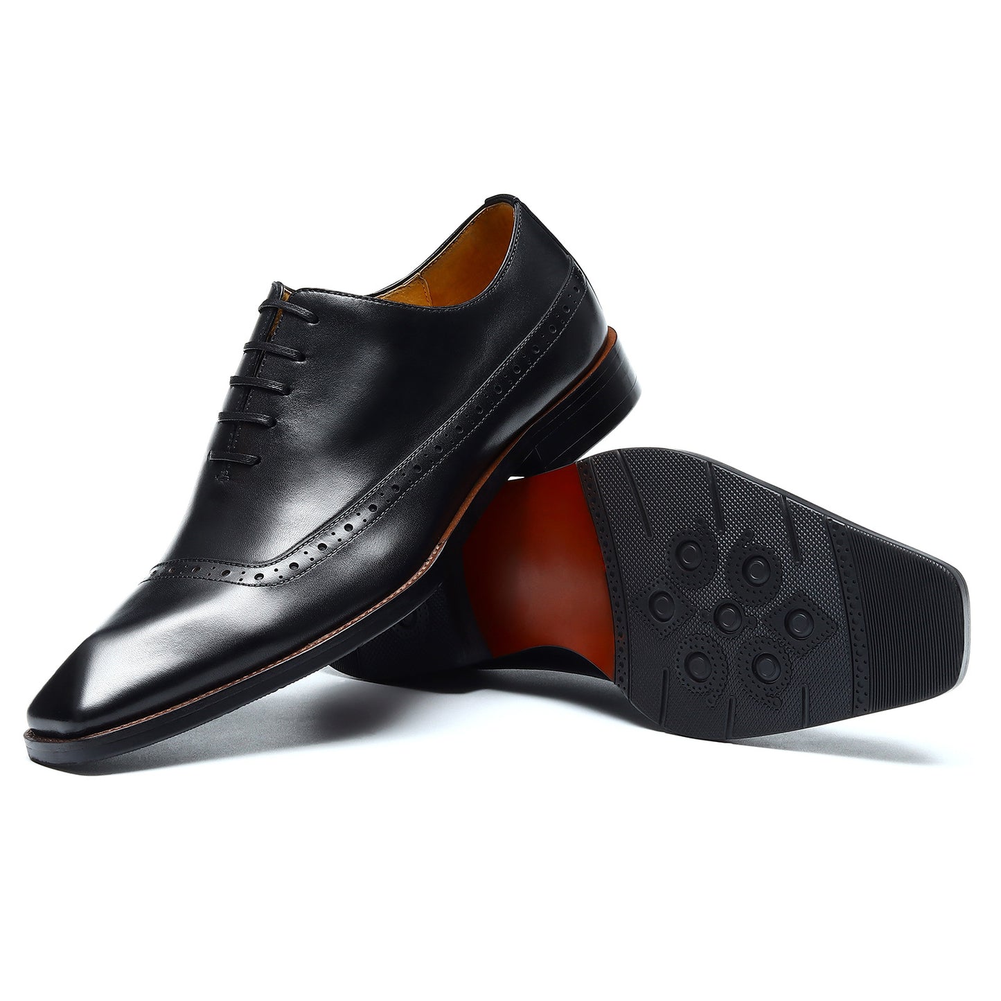 Chaussures en cuir pour hommes en cuir véritable style anglais Brogue Business Formal Wear Oxford Shoes hommes shoe68878