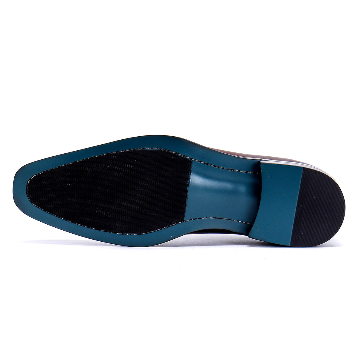 Chaussures en cuir pour hommes Chaussures formelles en cuir véritable pour hommes Chaussures Oxford à bout carré Chaussures d'affaires britanniques faites à la main 89256