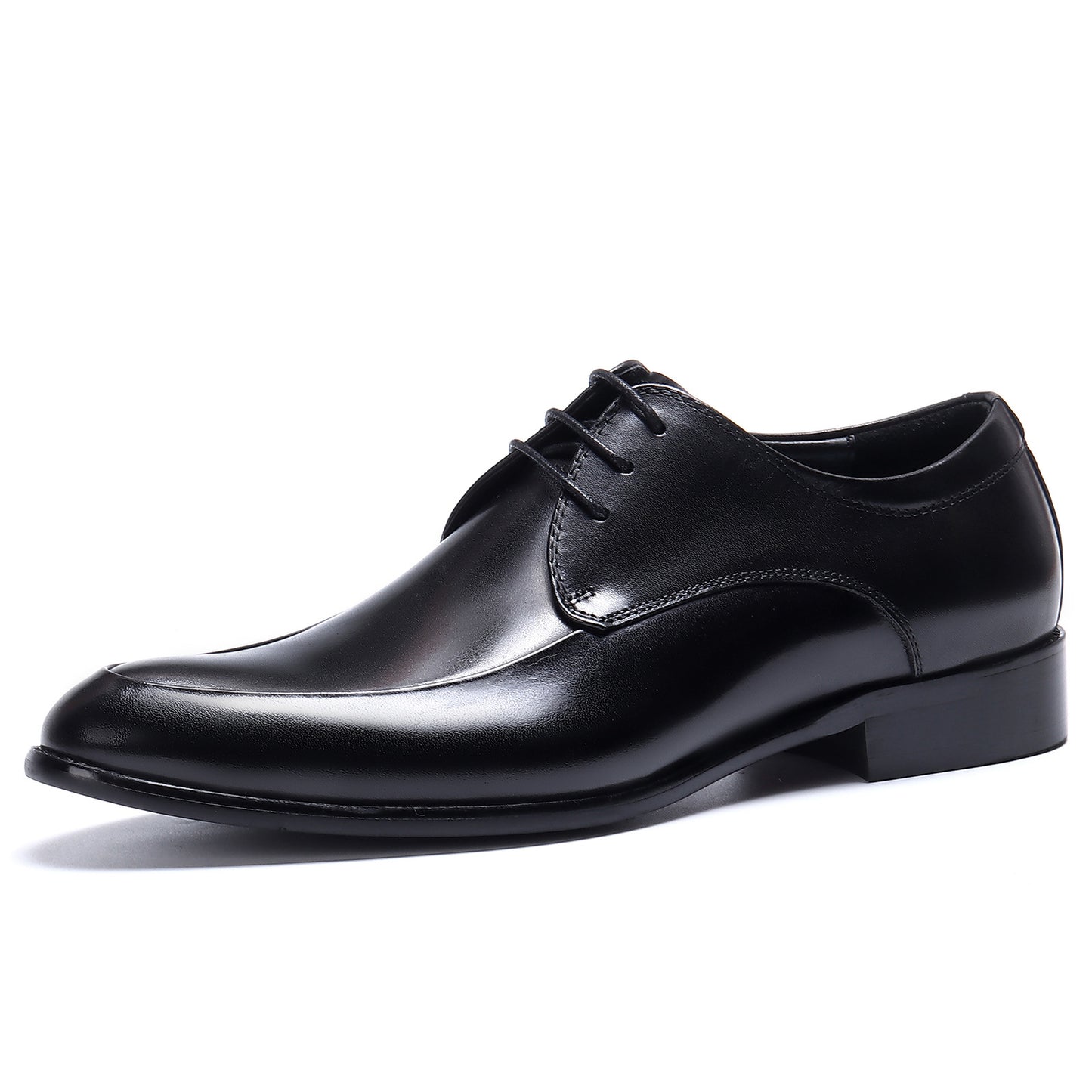 Men's Leather Business Leather Shoes Lace-up Low-Top Pointed Toe Wedding Shoes Men's Formal Shoes23101