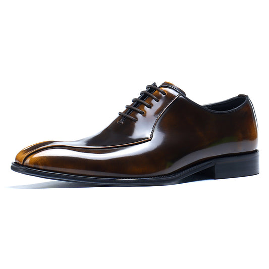 Chaussures en cuir verni brillant pour hommes Chaussures de soirée Oxford pour hommes Chaussures pour hommes chaussures pour hommes89272