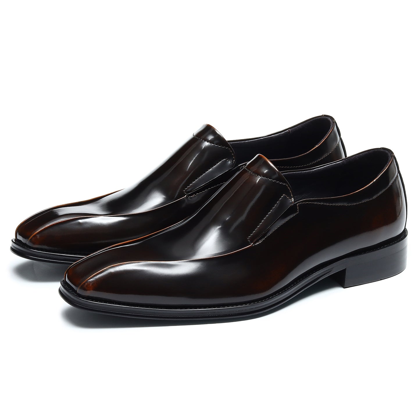 British Business Dress Leather Shoes Men's Wedding Groom's Shoes Genuine Leather Pointed Oxford Shoes Handmade Men's Shoes23666