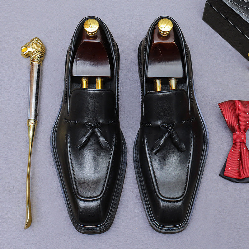 Tassel Business Leather Shoes Men's Formal Shoes Work Single Shoes Casual Men's Shoes 96159
