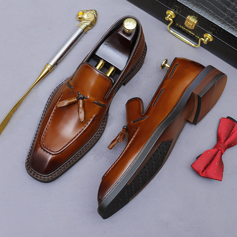 Tassel Business Leather Shoes Men's Formal Shoes Work Single Shoes Casual Men's Shoes 96159