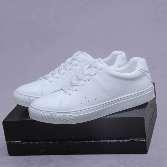 Couple Style Men's and Women's Sports Casual Shoes Men's Sneakers Student White Shoes Spring Summer Versatile Campus Style Sneakers XHC2506-1
