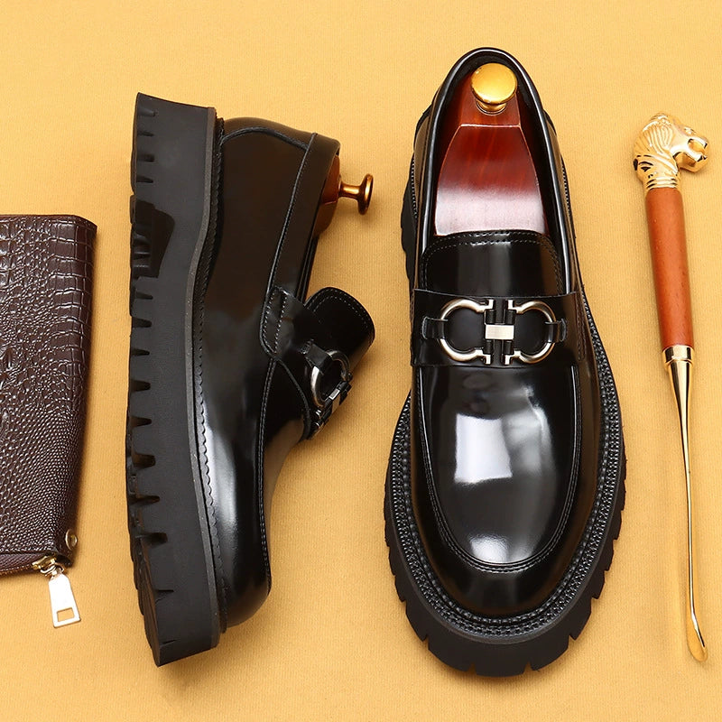 Big Size Formal Business Slip-On Dress Shoes 23673