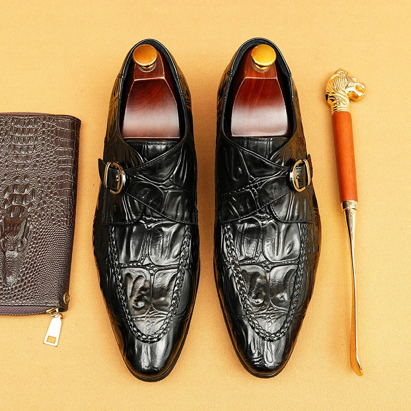 Men’s Monk Strap Business Formal Shoes 69501