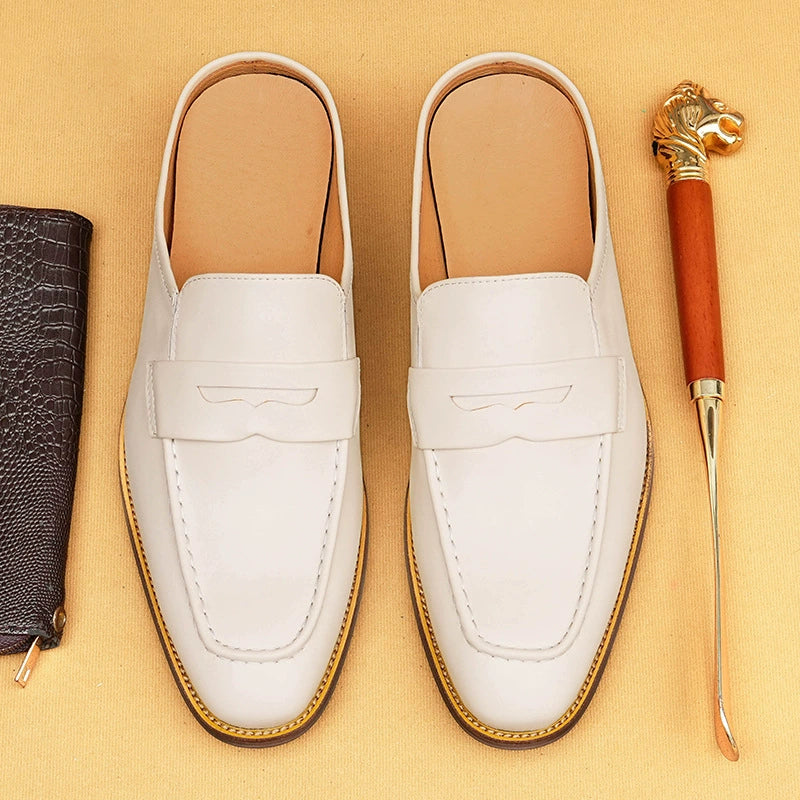 Genuine Leather Slip-On Lazy Shoes Formal Casual shoes 96168