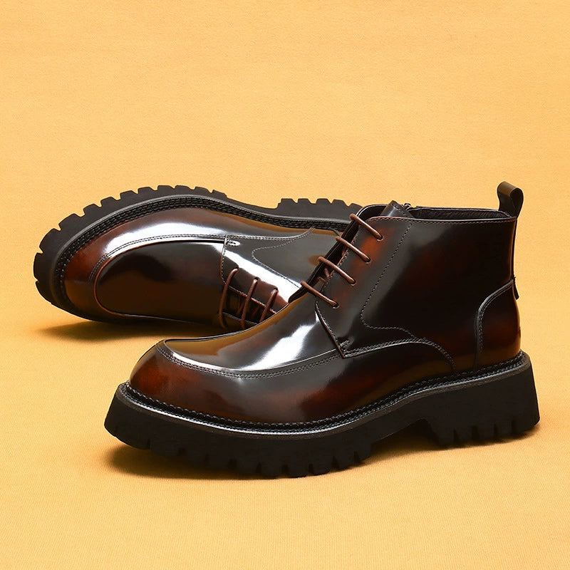 Men’s Winter Genuine Leather Martin Boots 23680