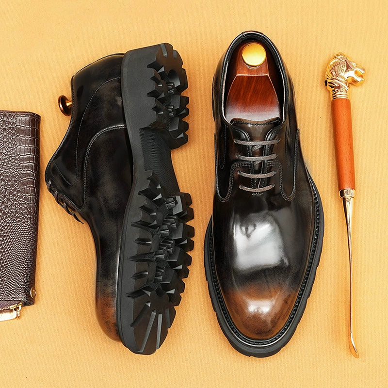 Genuine Leather Business Formal Shoes for Young Professionals 96125