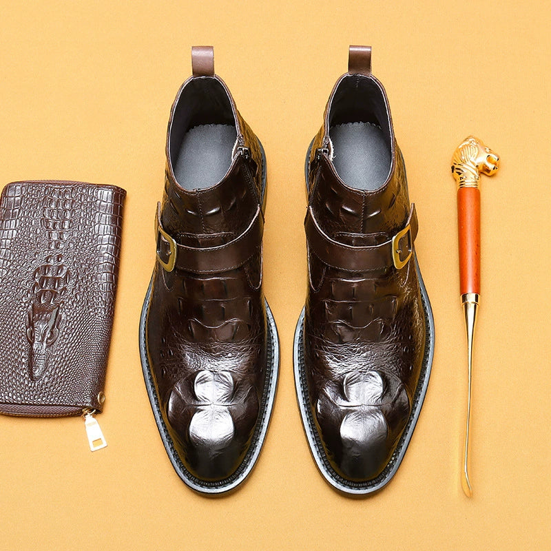 Men’s Genuine Leather British Martin Boots 89615