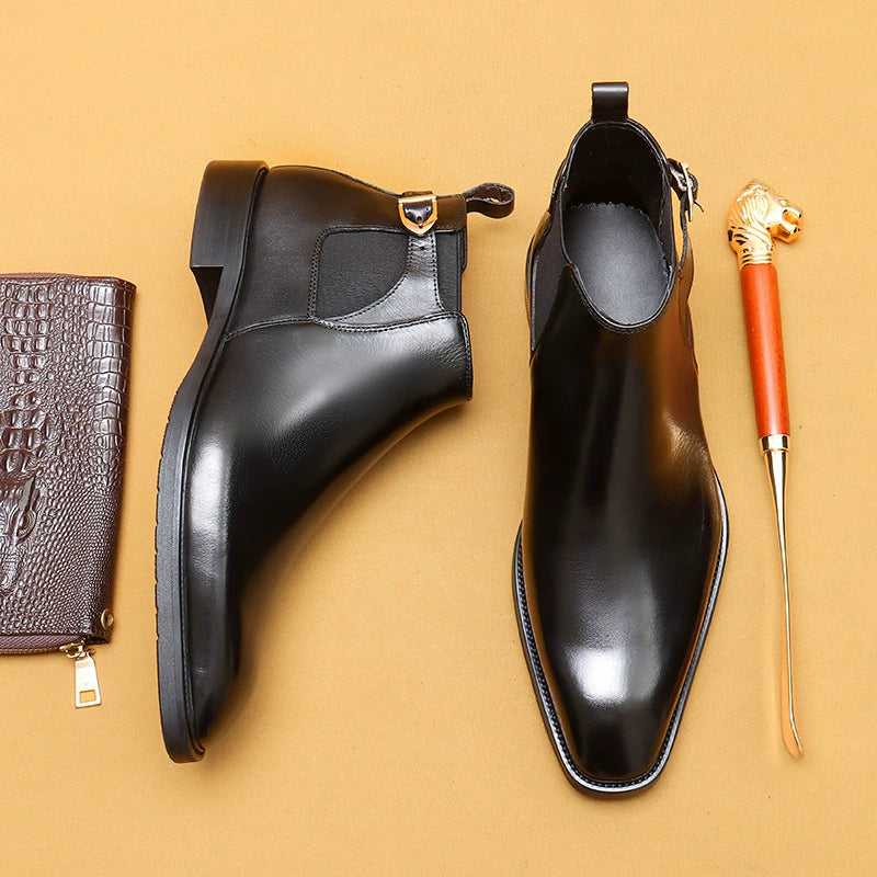 Men’s Fleece-Lined Chelsea Boots 89618