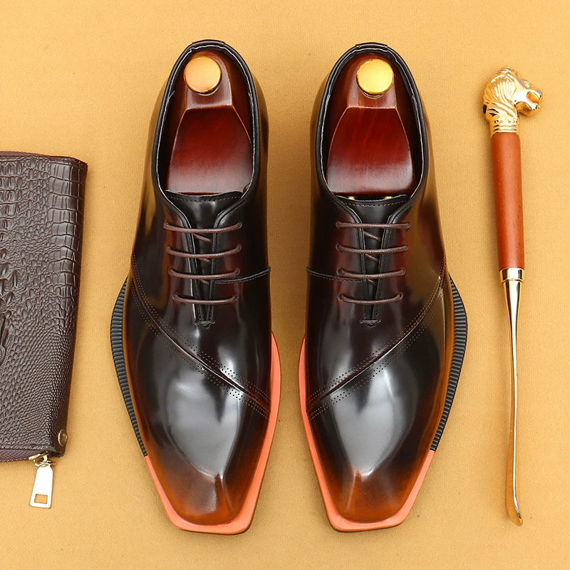 Versatile Wedding & Business Lace-Up Shoes for Men 23690