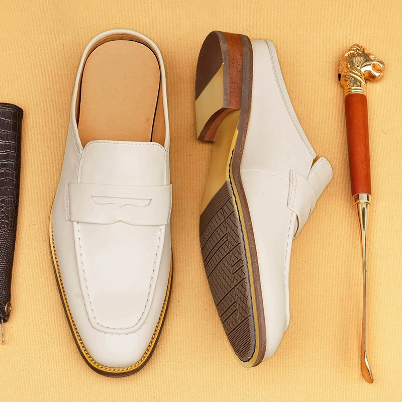 Genuine Leather Slip-On Lazy Shoes Formal Casual shoes 96168