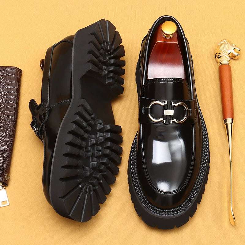 Big Size Formal Business Slip-On Dress Shoes 23673