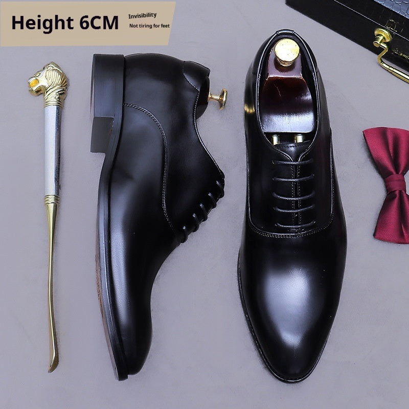 Men’s 6CM Invisible Elevator Oxford Shoes 65179