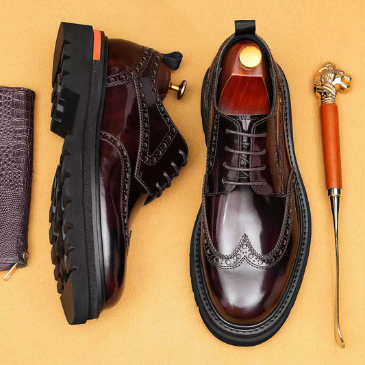 Formal Business Casual Derby Shoes 66301