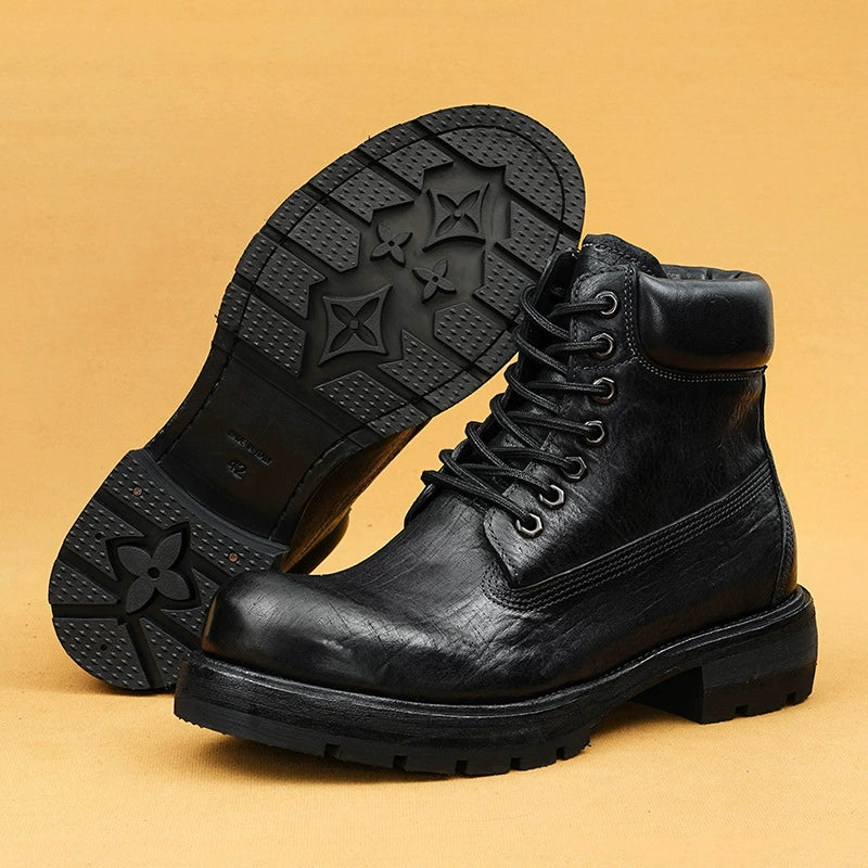 (Ships in 6 days)Men’s Winter Warm High-Top Goodyear Martin Boots M621H-5
