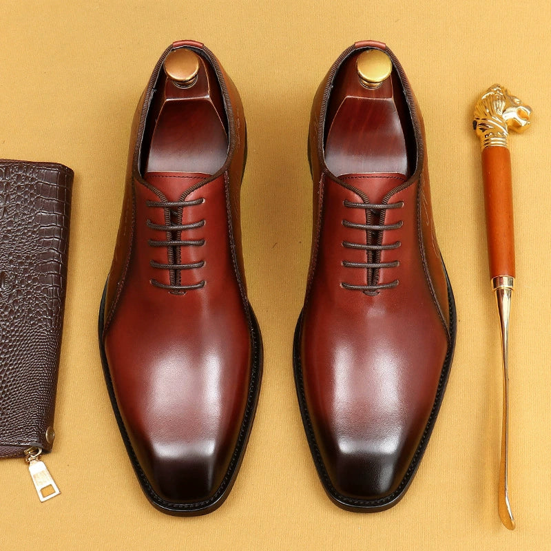 Pointed-Toe Formal Shoes for Men 23130