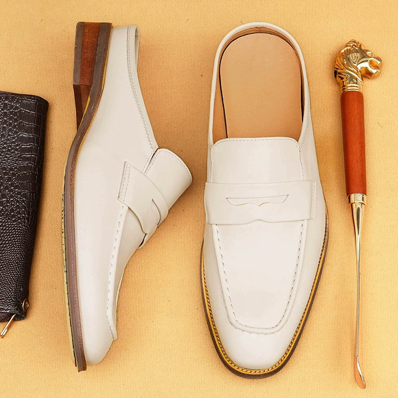 Genuine Leather Slip-On Lazy Shoes Formal Casual shoes 96168