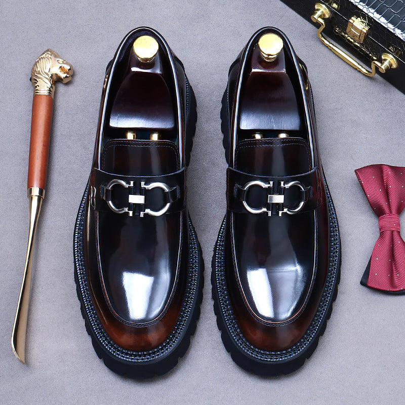 Big Size Formal Business Slip-On Dress Shoes 23673