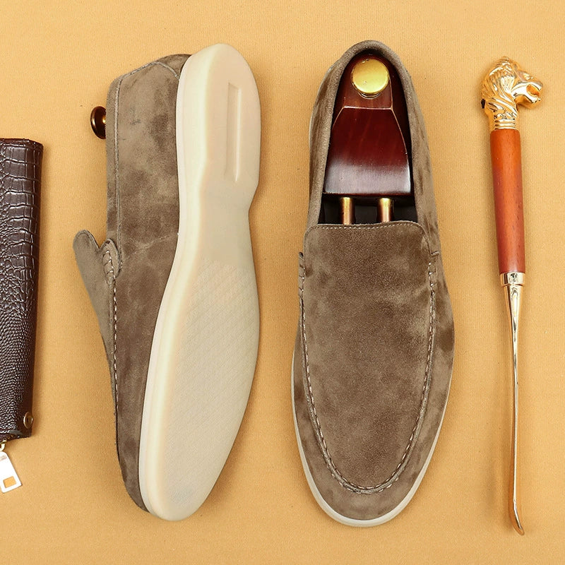 Men’s Lambskin Leather Loafers 27108