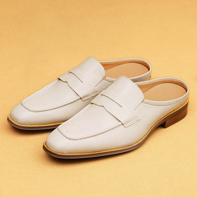 Genuine Leather Slip-On Lazy Shoes Formal Casual shoes 96168