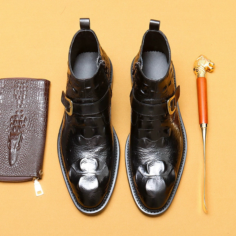 Men’s Genuine Leather British Martin Boots 89615