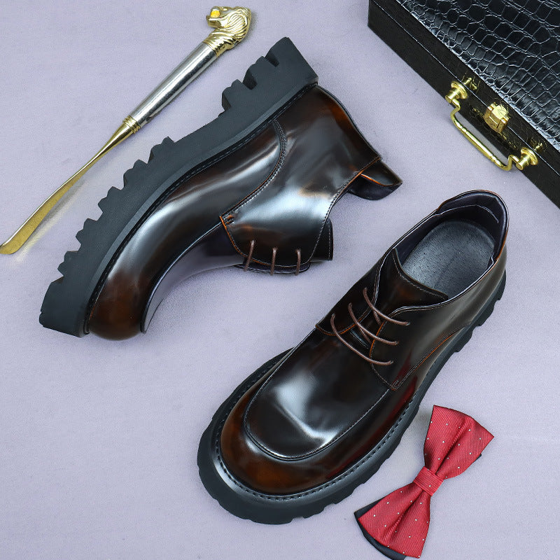 Men's genuine leather Martin boots Chelsea boots 23698