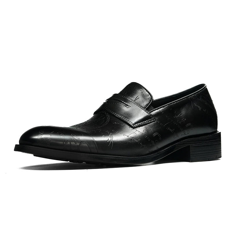Formal Business Soft Leather Slip-On Dress Shoes 68923