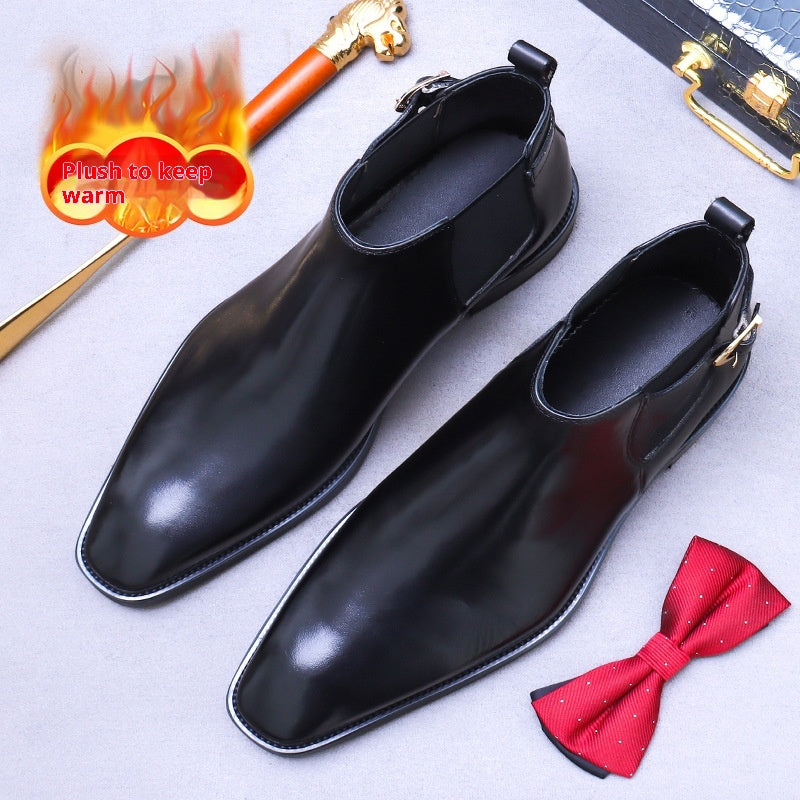 Men’s Fleece-Lined Chelsea Boots 89618