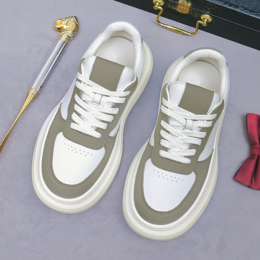 Men’s Genuine Leather Casual Sneakers 88005