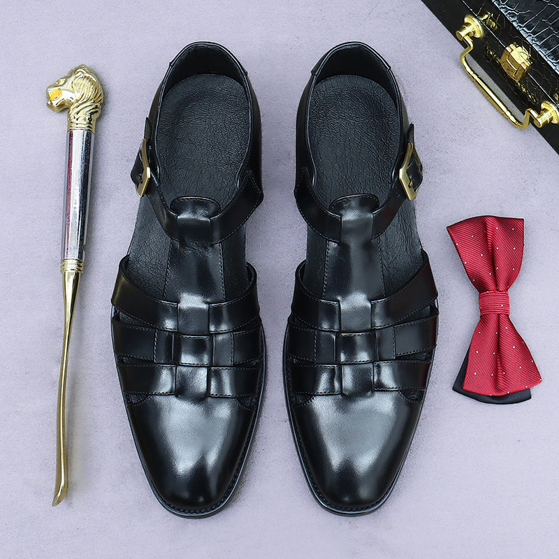 Men’s Premium Full-Grain Leather Sandals 96137