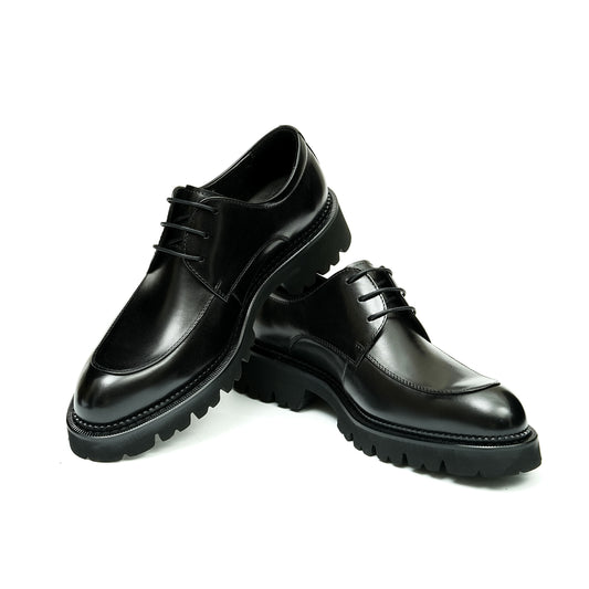 Y'Stride Men’s Genuine Leather Business Casual Derby Shoes 96150