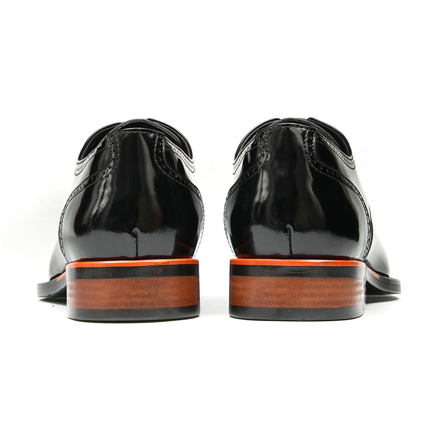 Y'Stride Men's Square Toe Derby Shoes  Business Formal Leather Shoes 23713