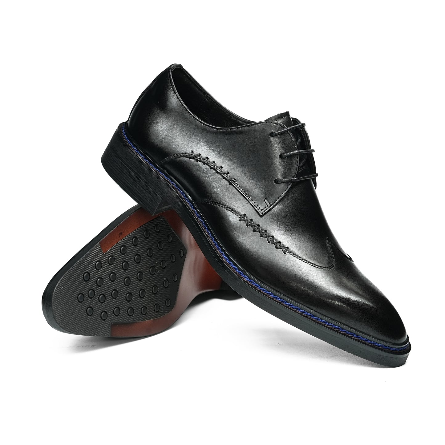 Y'Stride Men's Norwegian Welt Derby Shoes 96178
