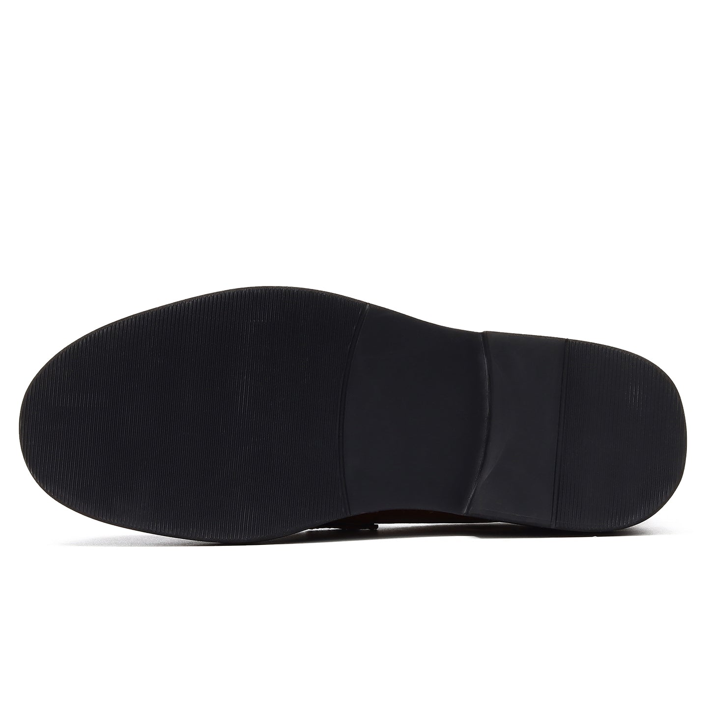 Mocassins en cuir authentiques pour hommes, chaussures à enfiler, décontractées, style britannique rétro, à plateforme, à pompons, 22370 