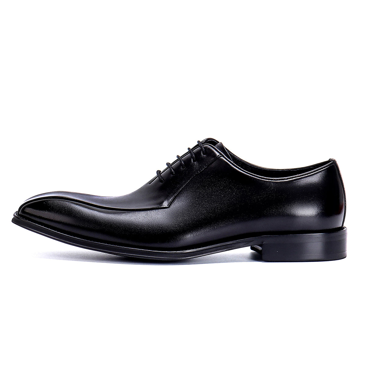 Chaussures en cuir pour hommes Chaussures formelles en cuir véritable pour hommes Chaussures Oxford à bout carré Chaussures d'affaires britanniques faites à la main 89256 