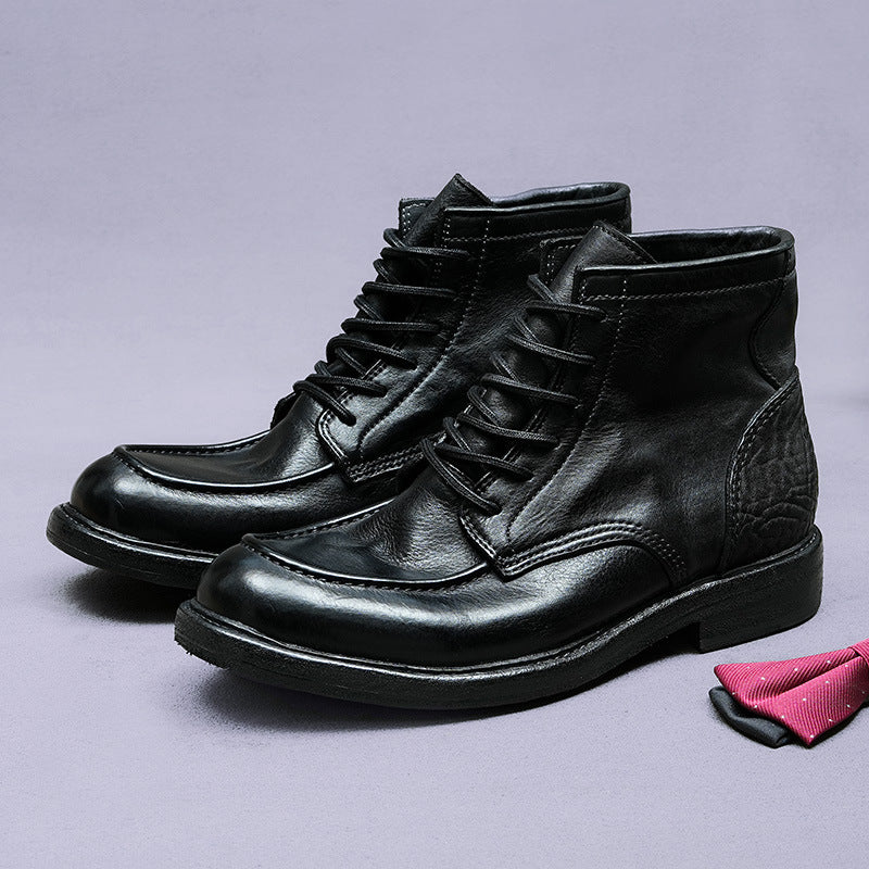 Goodyear handmade men's martin boots 82805