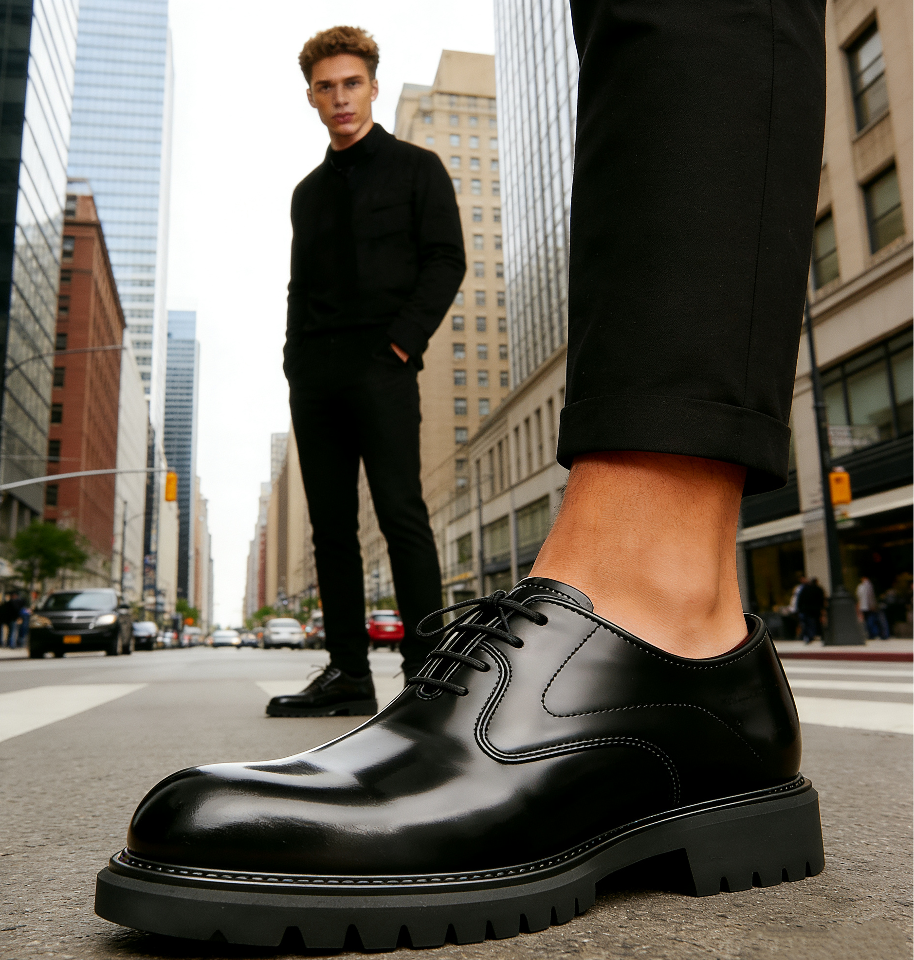 Y'Stride Leather Shoes Yoke steps Y'Stride Leather Shoes Yoke steps